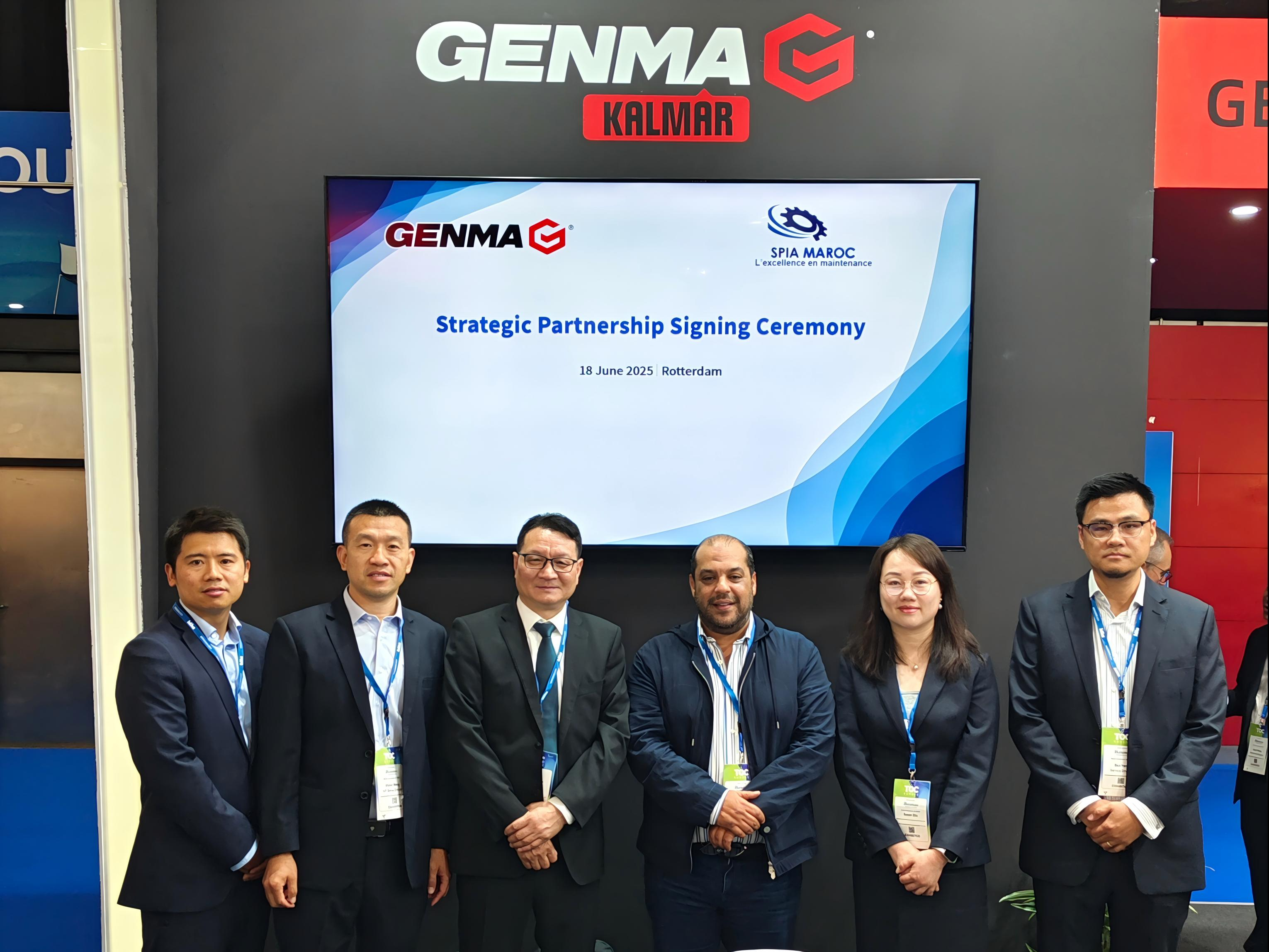 GENMA品牌闪耀2025 TOC欧洲展会，全球布局再提速(图2)